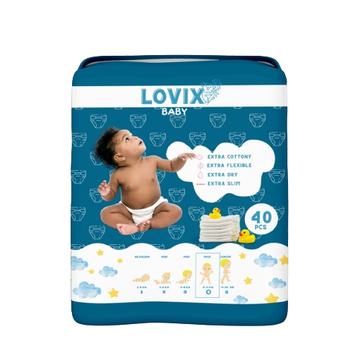 Lovix Baby Diaspers 40